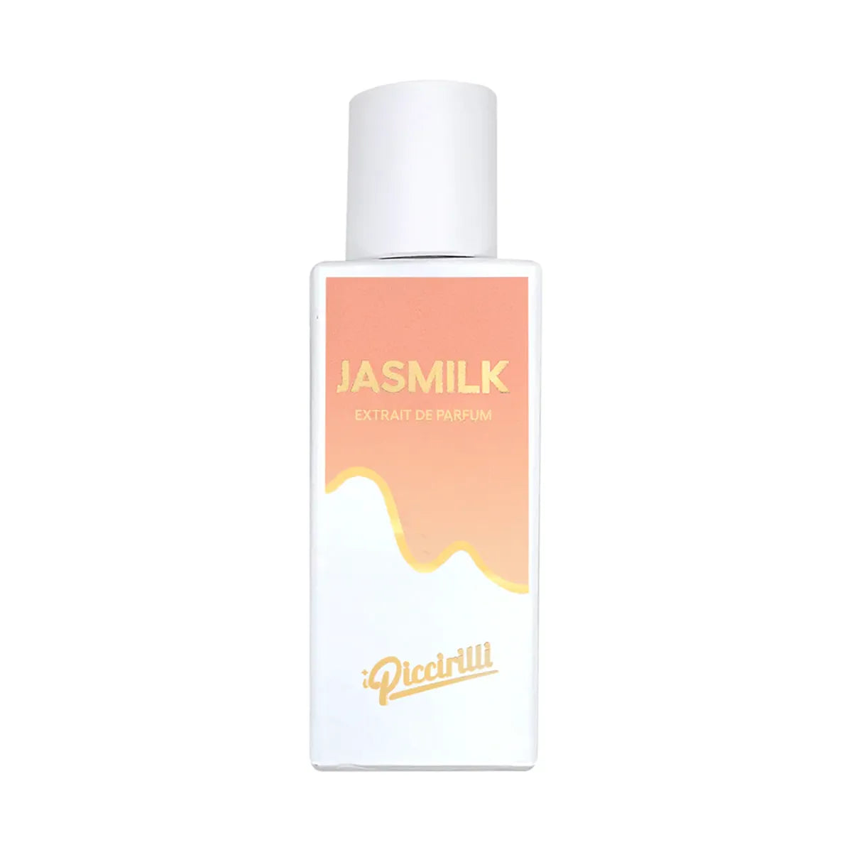 Perfume bottle labeled 'Jasmilk' by Electriii on a white background