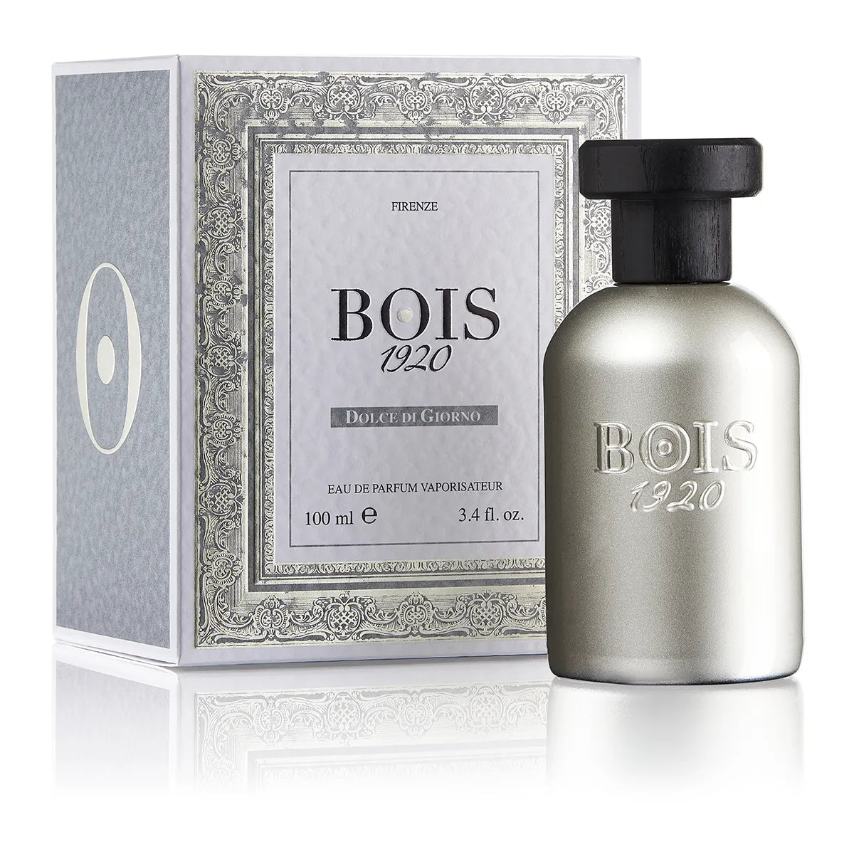 Bois 1920 perfume bottle and packaging on a white background